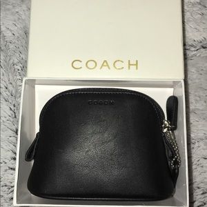 100% AuthenticNWT Coach Leather ChangePurse/Wallet